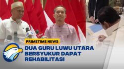 Dua Guru Luwu Utara Bersyukur Dapat Rehabilitasi dari Presiden Prabowo