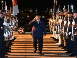 Presiden Republik Indonesia Prabowo Subianto bertolak kembali ke Tanah Air dari Sydney, Australia, pada Rabu